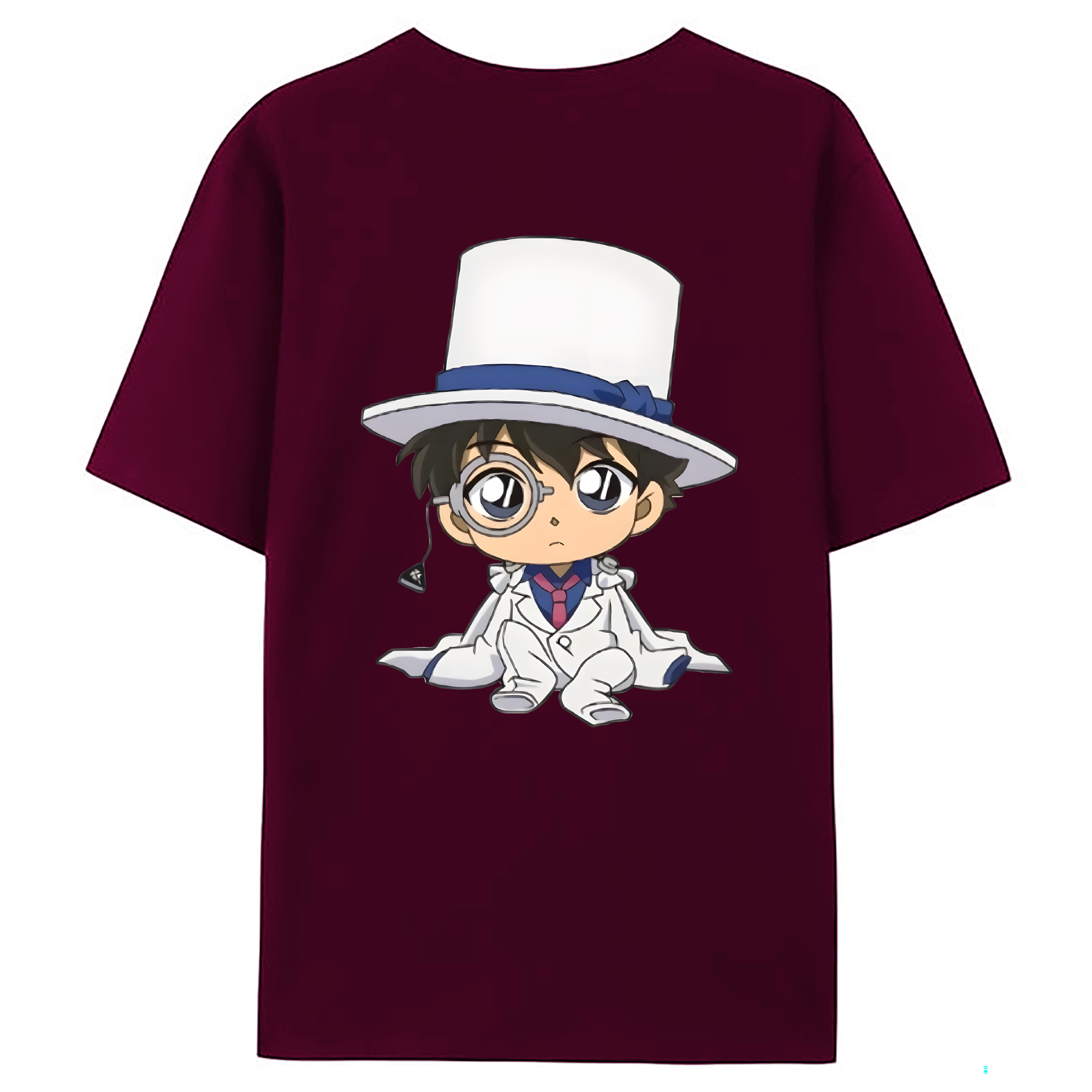 （画像用） 名探偵コナン くろば かいと Detective Conan Kuroba Kaito レディース半袖Tシャツ(バックプリント)